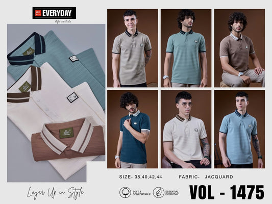 Vol 1475 Everyday Knit Mens Tshirts Manufacturer Ahmedabad