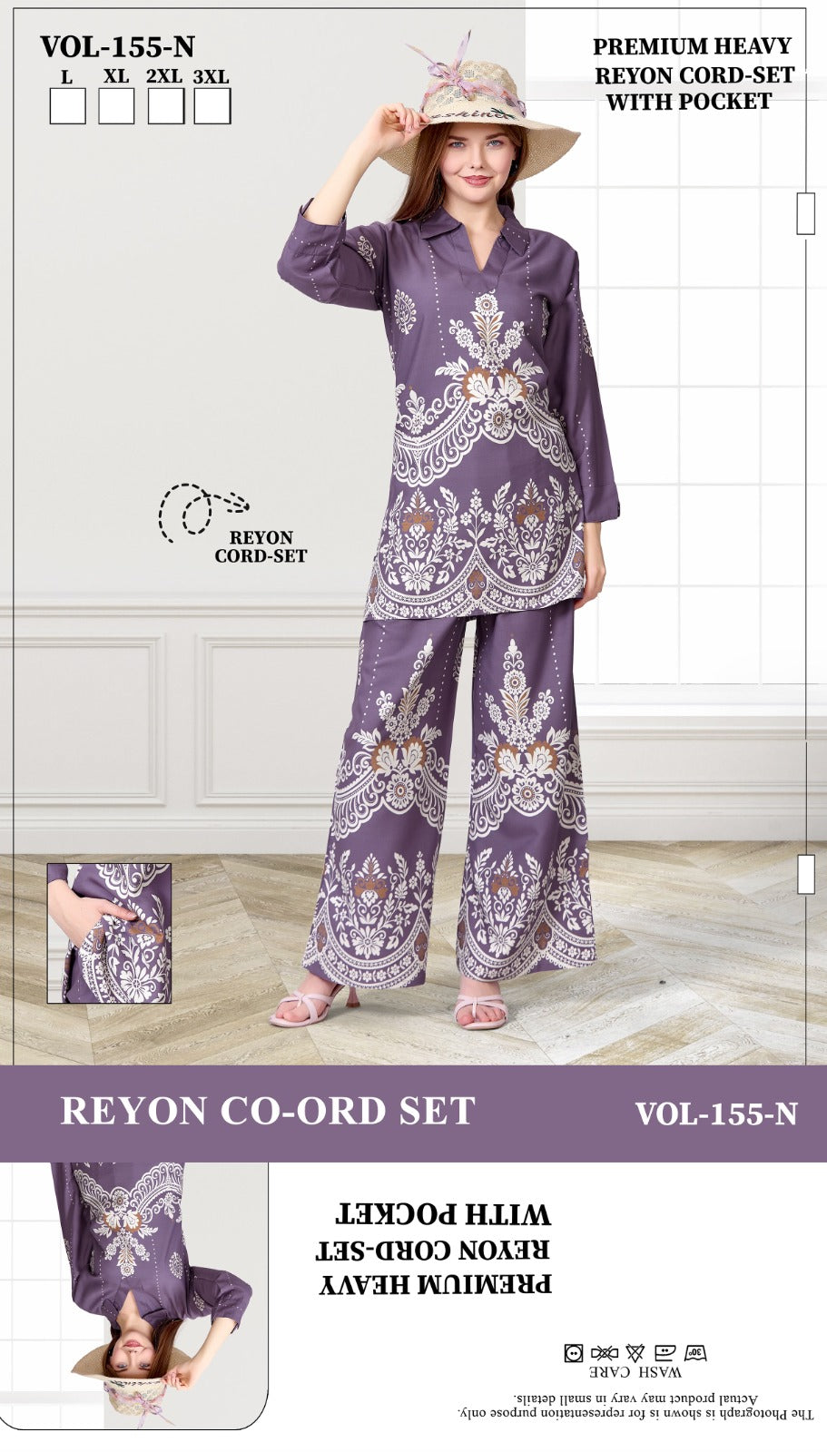 Vol 155 N Jyc Rayon 22Kg Co Ord Set Manufacturer