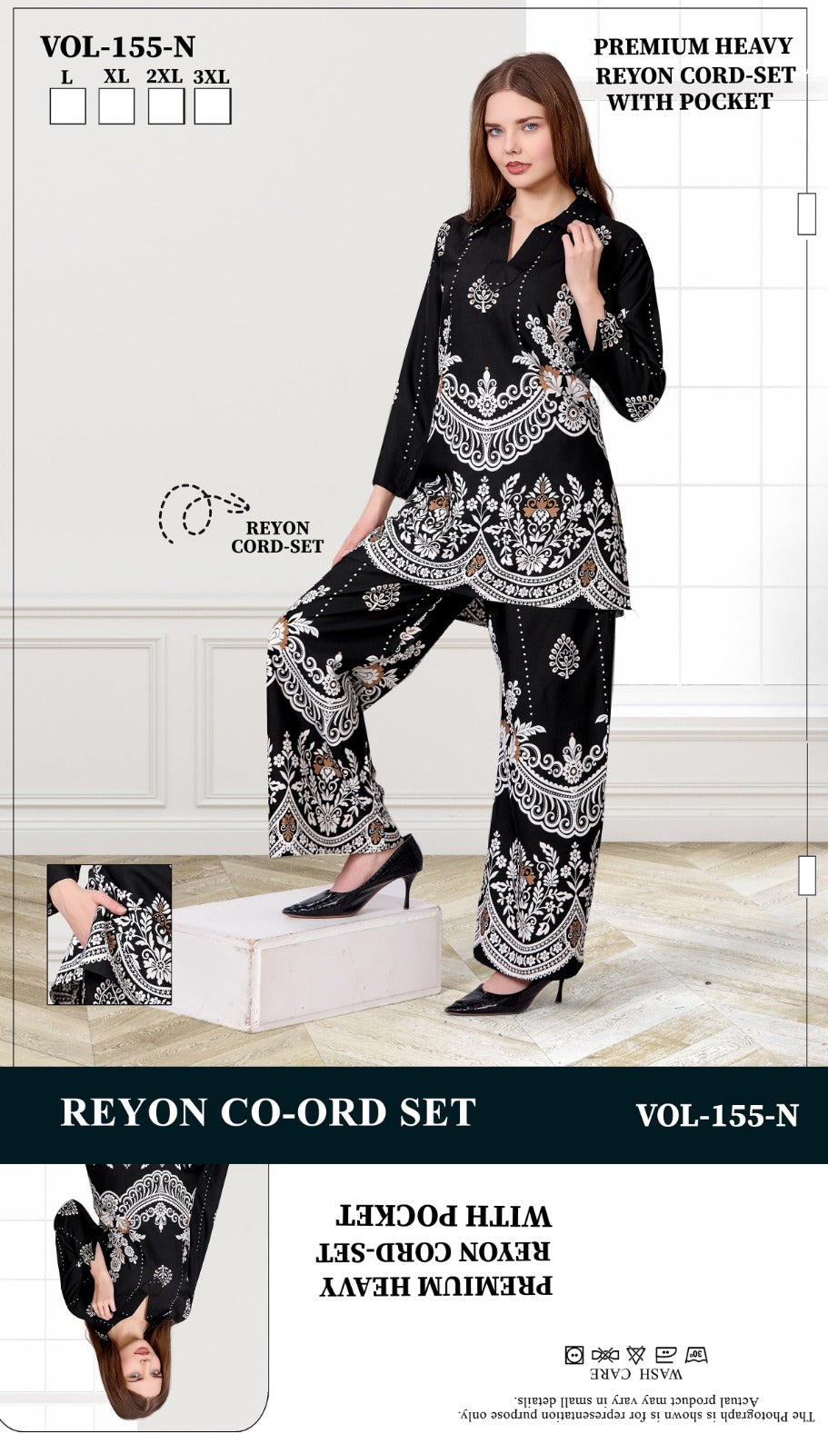 Vol 155 N Jyc Rayon 22Kg Co Ord Set Manufacturer