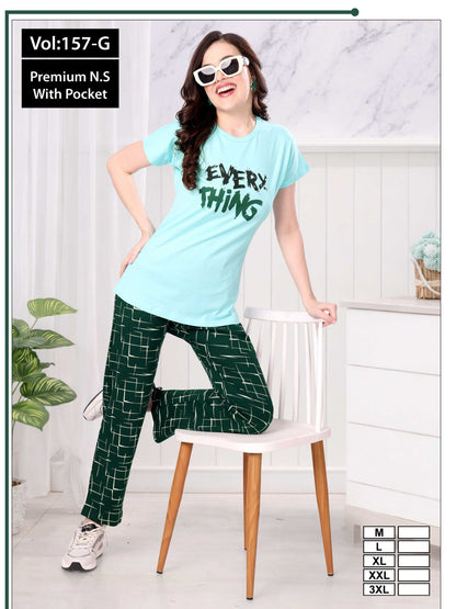 Vol 157 G Jyc Sinker Pyjama Night Suits Wholesale Rate