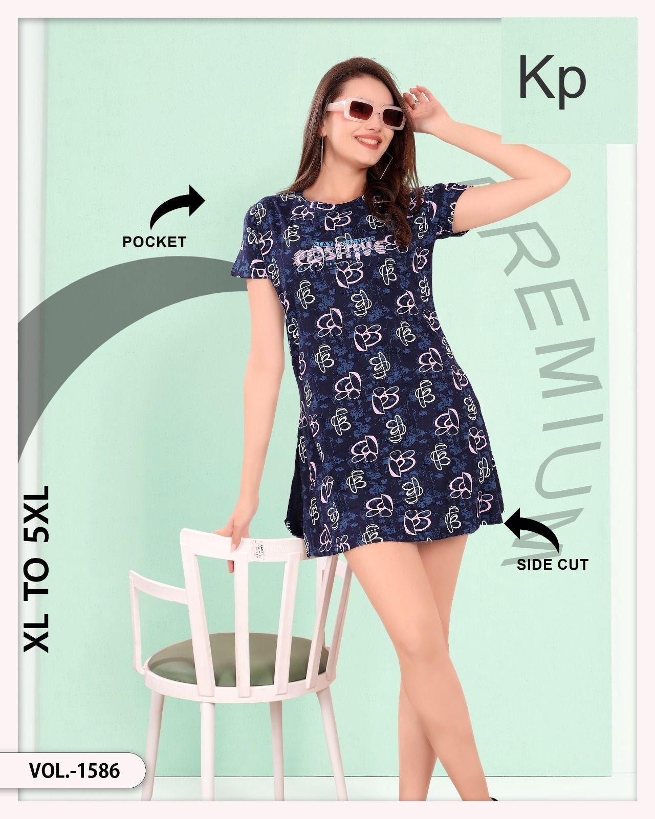 vol 1586 kp women long tshirt wholesaler gujarat