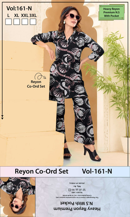Vol 161 N Jyc Rayon 22Kg Co Ord Set Supplier