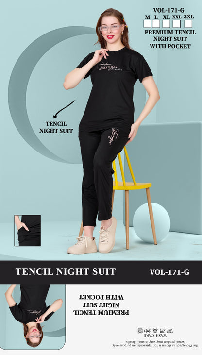 Vol 171 Jyc Tencil Pyjama Night Suits Manufacturer Gujarat