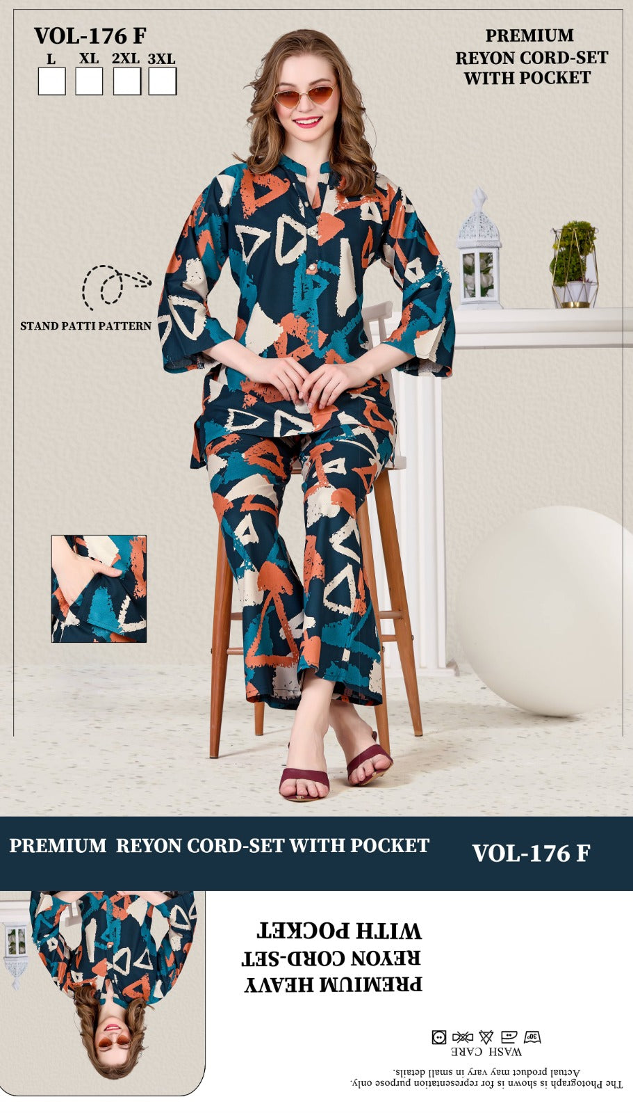 Vol 176 Jyc Rayon 22Kg Co Ord Set Wholesale Price