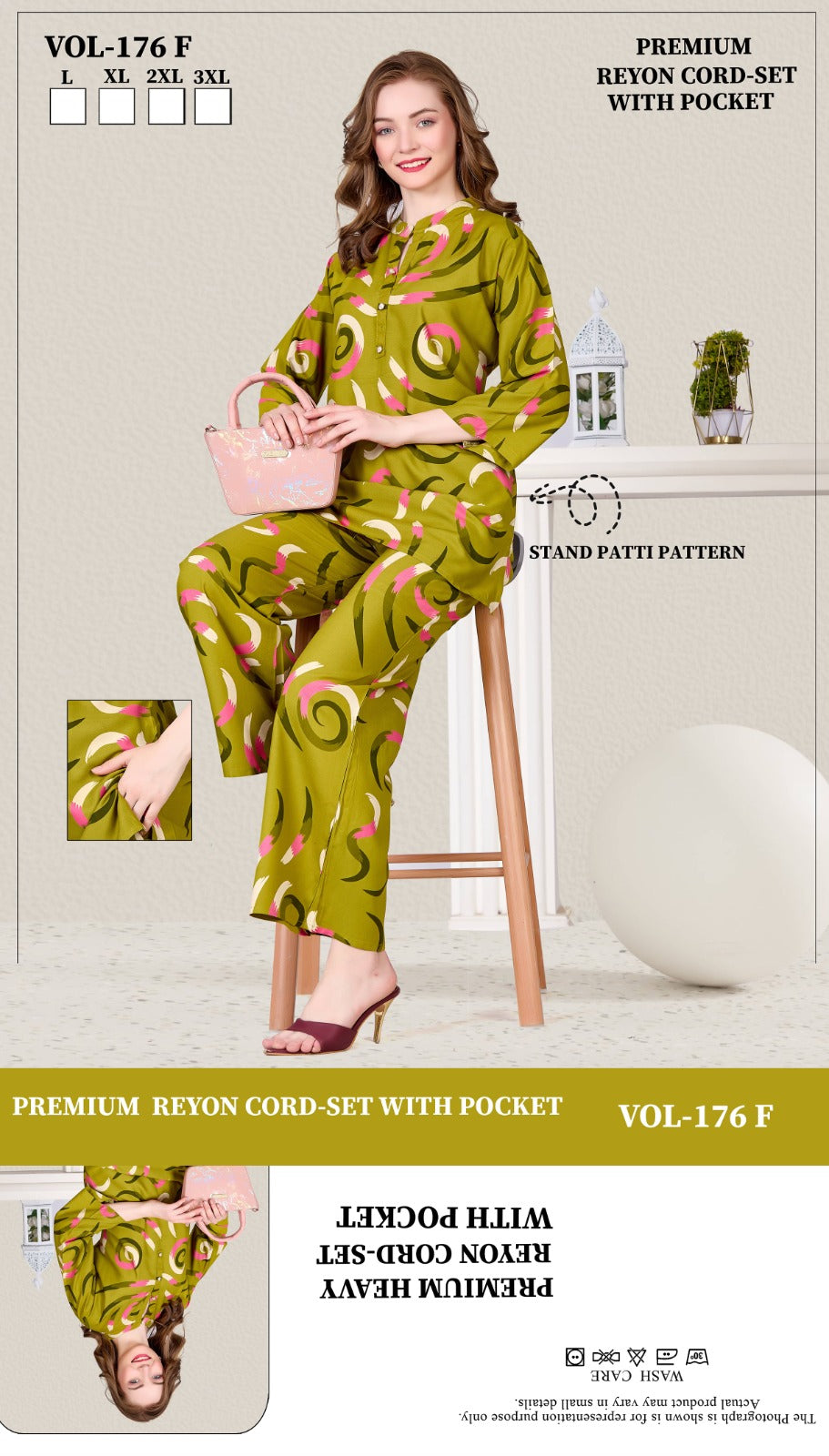 Vol 176 Jyc Rayon 22Kg Co Ord Set Wholesale Price
