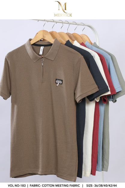 Vol 183 Mervick Cotton Kniting Mens Tshirts Supplier