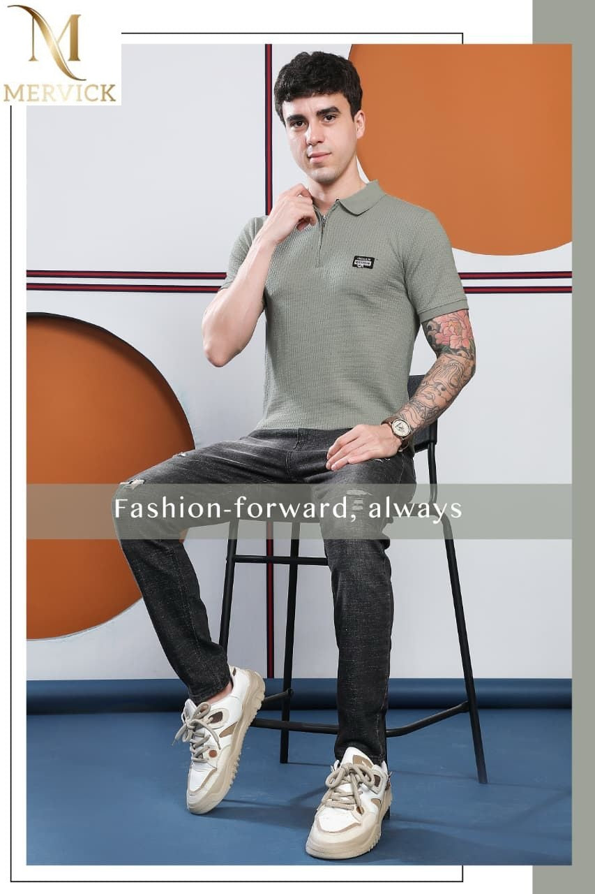 Vol 183 Mervick Cotton Kniting Mens Tshirts Supplier