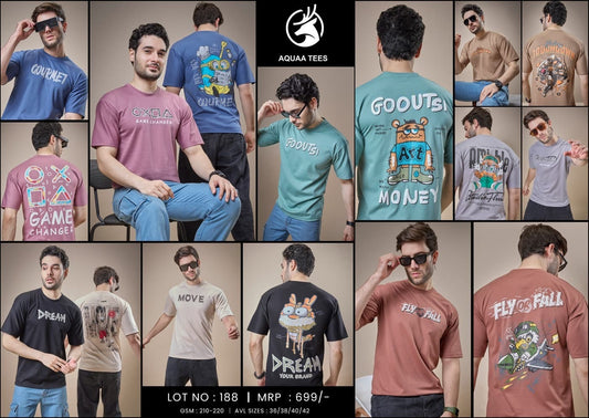 Vol 188 Aquaa Tees Cotton Mens Tshirts Wholesale Price