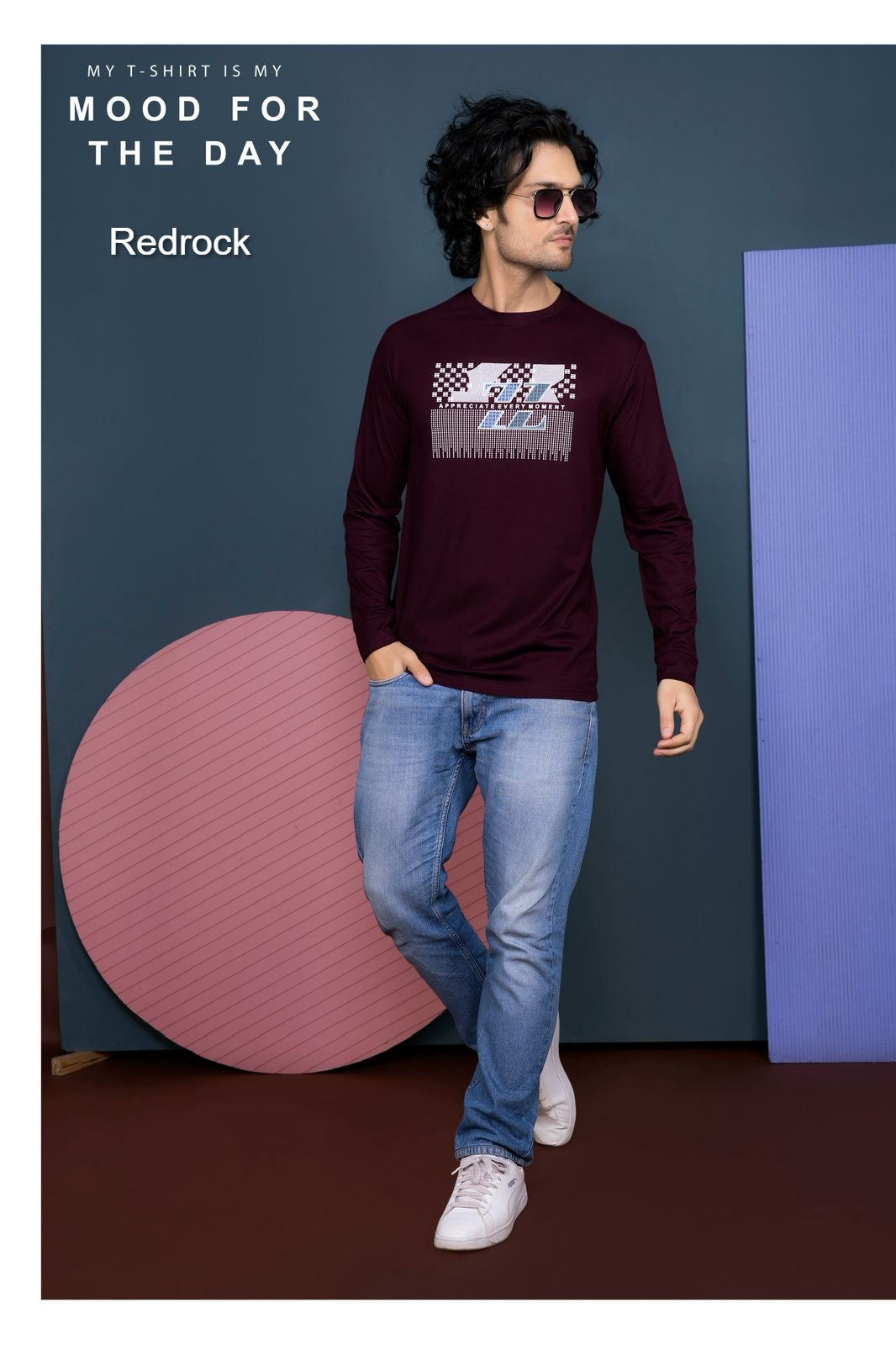 Vol 189-196 Redrock Tencil Lycra Mens Tshirts Supplier Gujarat