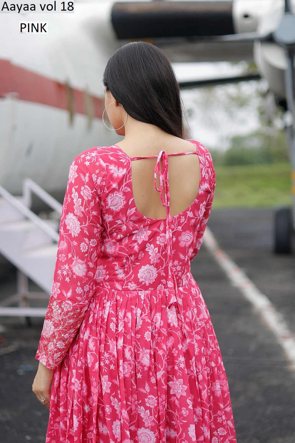 Vol 18 Aayaa Faux Georgette One Piece Gown Wholesaler India