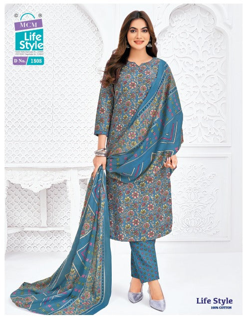 Vol 18 Mcm Lifestyle Readymade Cotton Pant Suits Wholesale