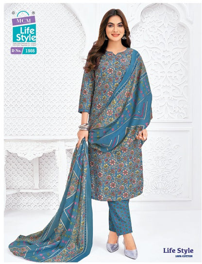 Vol 18 Mcm Lifestyle Readymade Cotton Pant Suits Wholesale
