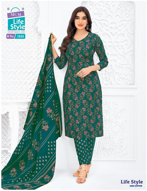 Vol 18 Mcm Lifestyle Readymade Cotton Pant Suits Wholesale