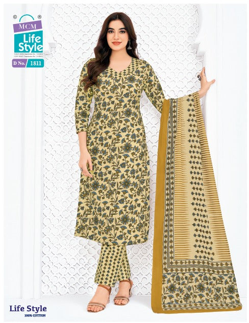 Vol 18 Mcm Lifestyle Readymade Cotton Pant Suits Wholesale
