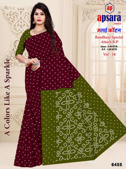 Vol 18 Print 1 Apsara Print Cotton Sarees Manufacturer Gujarat