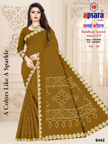 Vol 18 Print 3 Apsara Print Cotton Sarees Exporter Gujarat
