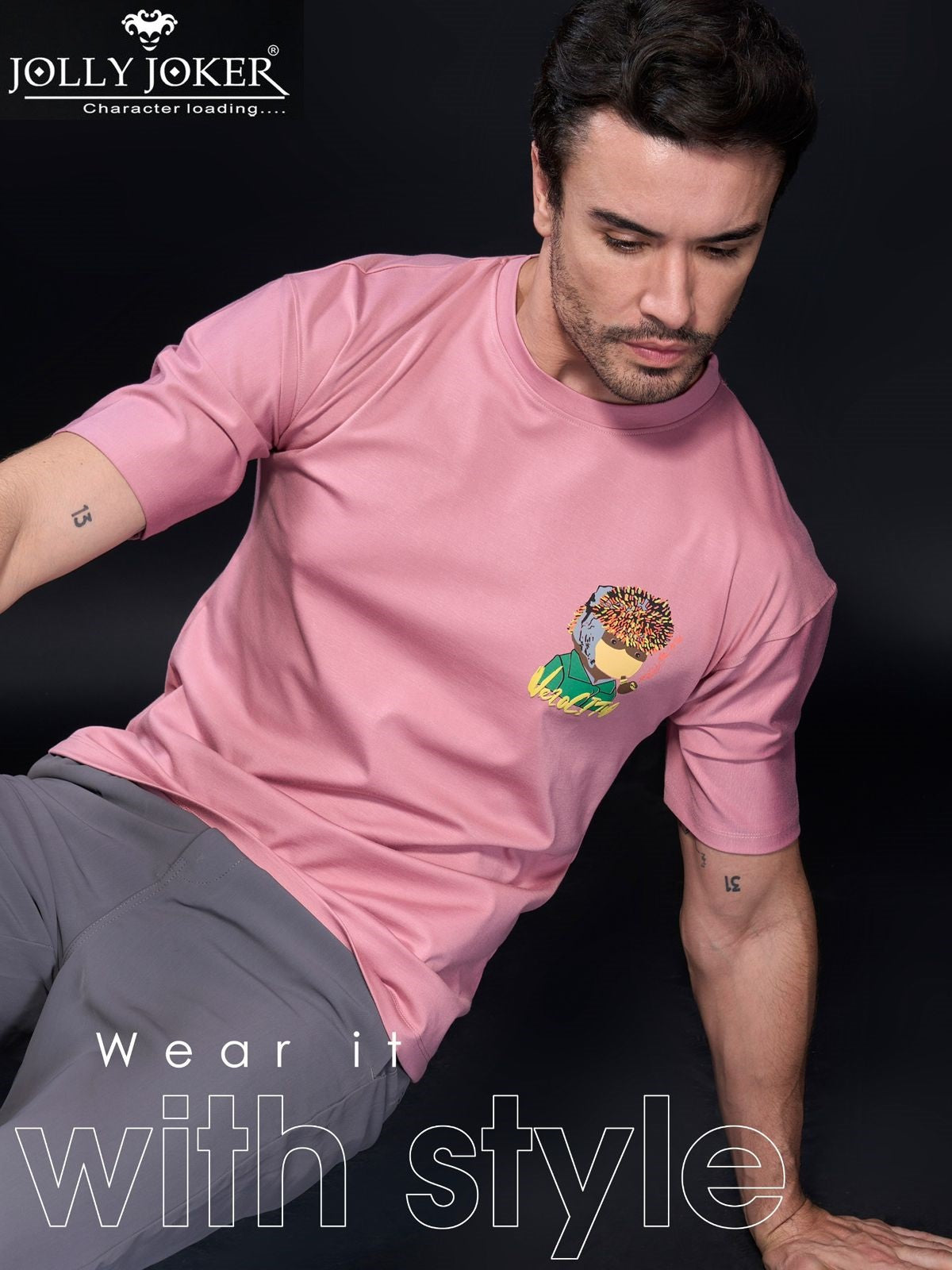 Vol 190 Jolly Joker Tencil Mens Tshirts Wholesale Price