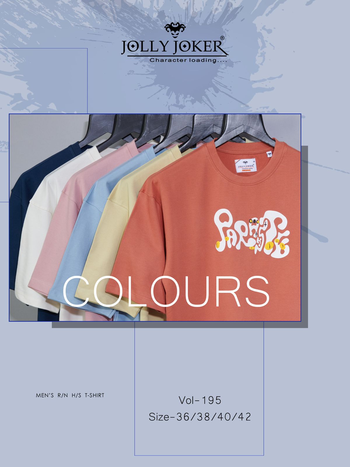 Vol 195 Jolly Joker Cotton Looper Mens Tshirts Wholesaler India