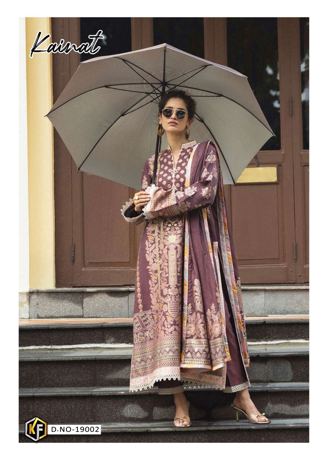 Vol 19 Kainat Keval Fab Heavy Lawn Karachi Salwar Suits Manufacturer