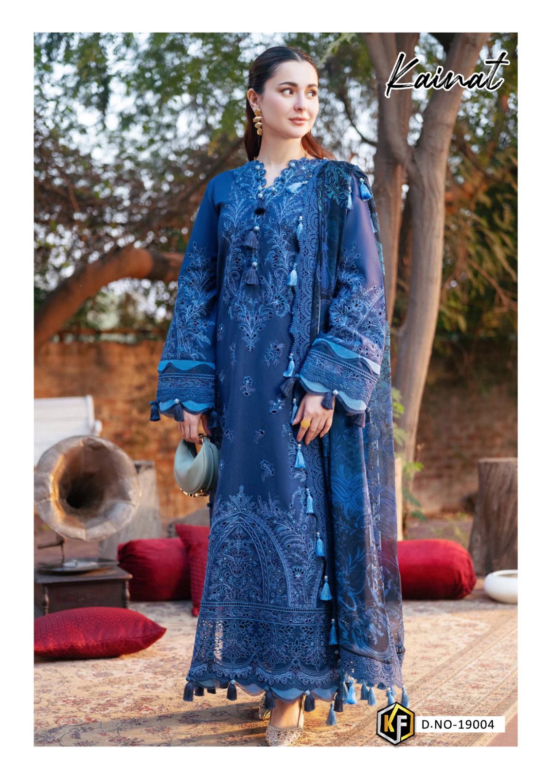 Vol 19 Kainat Keval Fab Heavy Lawn Karachi Salwar Suits Manufacturer