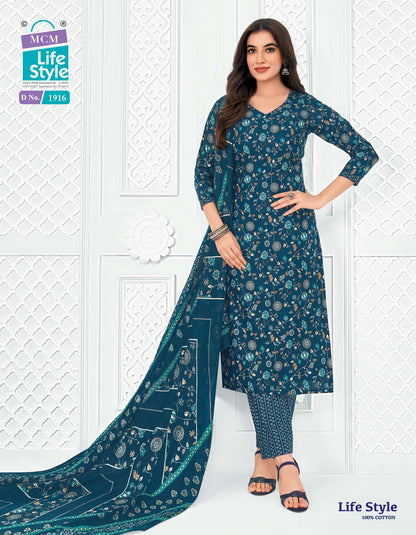 Vol 19 Mcm Lifestyle Readymade Cotton Pant Suits Wholesale