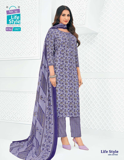 Vol 19 Mcm Lifestyle Readymade Cotton Pant Suits Wholesale