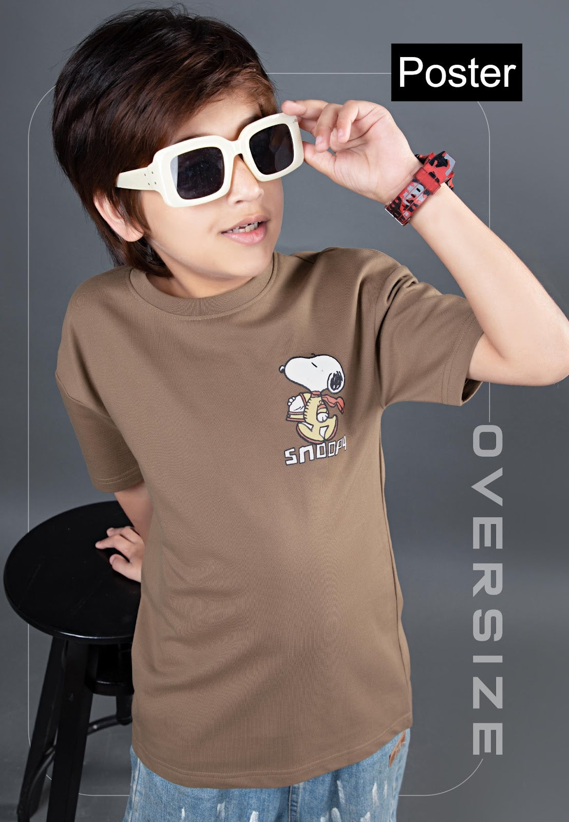 Vol 19 Poster Looper Boys Tshirt Manufacturer India