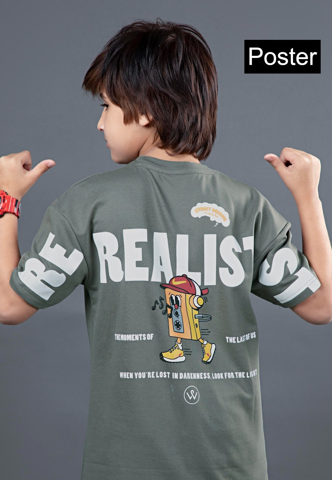 Vol 19 Poster Looper Boys Tshirt Manufacturer India