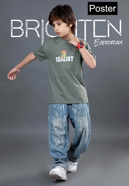 Vol 19 Poster Looper Boys Tshirt Manufacturer India