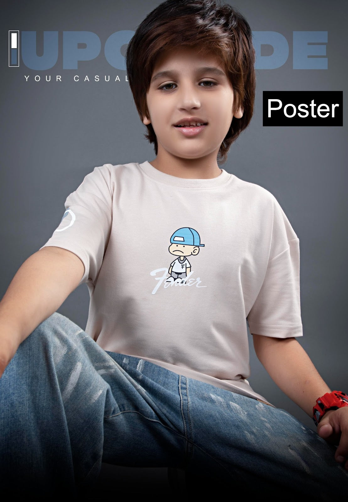 Vol 19 Poster Looper Boys Tshirt Manufacturer India