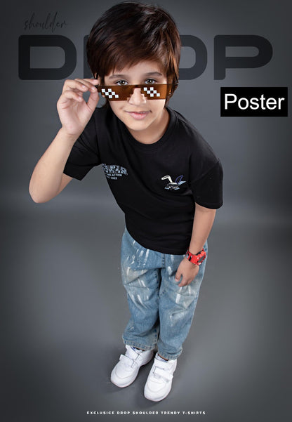Vol 19 Poster Looper Boys Tshirt Manufacturer India