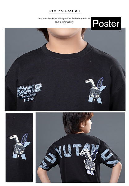 Vol 19 Poster Looper Boys Tshirt Manufacturer India