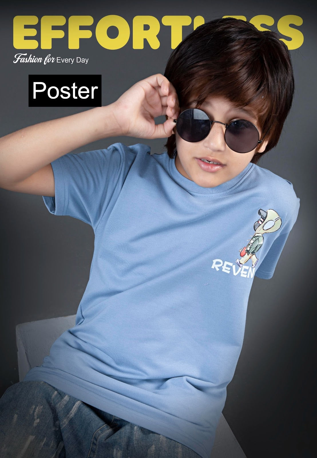 Vol 19 Poster Looper Boys Tshirt Manufacturer India
