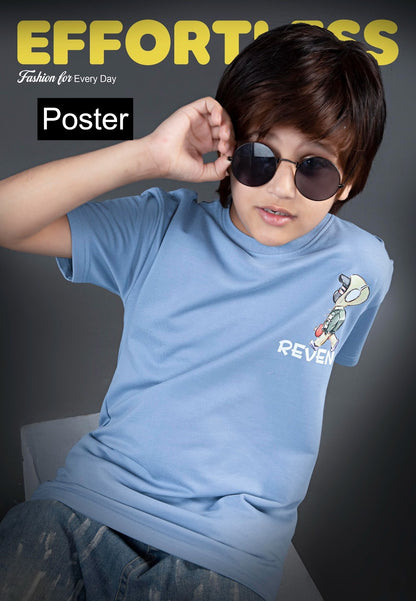 Vol 19 Poster Looper Boys Tshirt Manufacturer India
