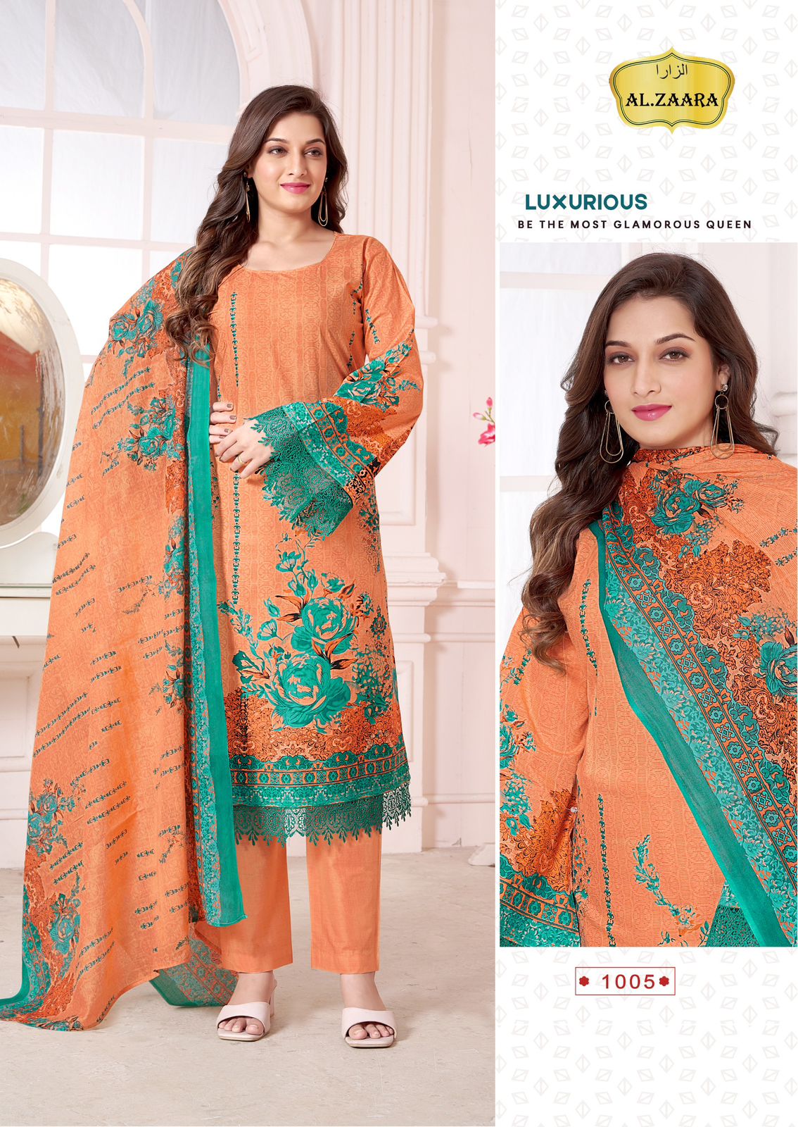 Vol 1 Al Zaara Cotton Karachi Salwar Suits Manufacturer India