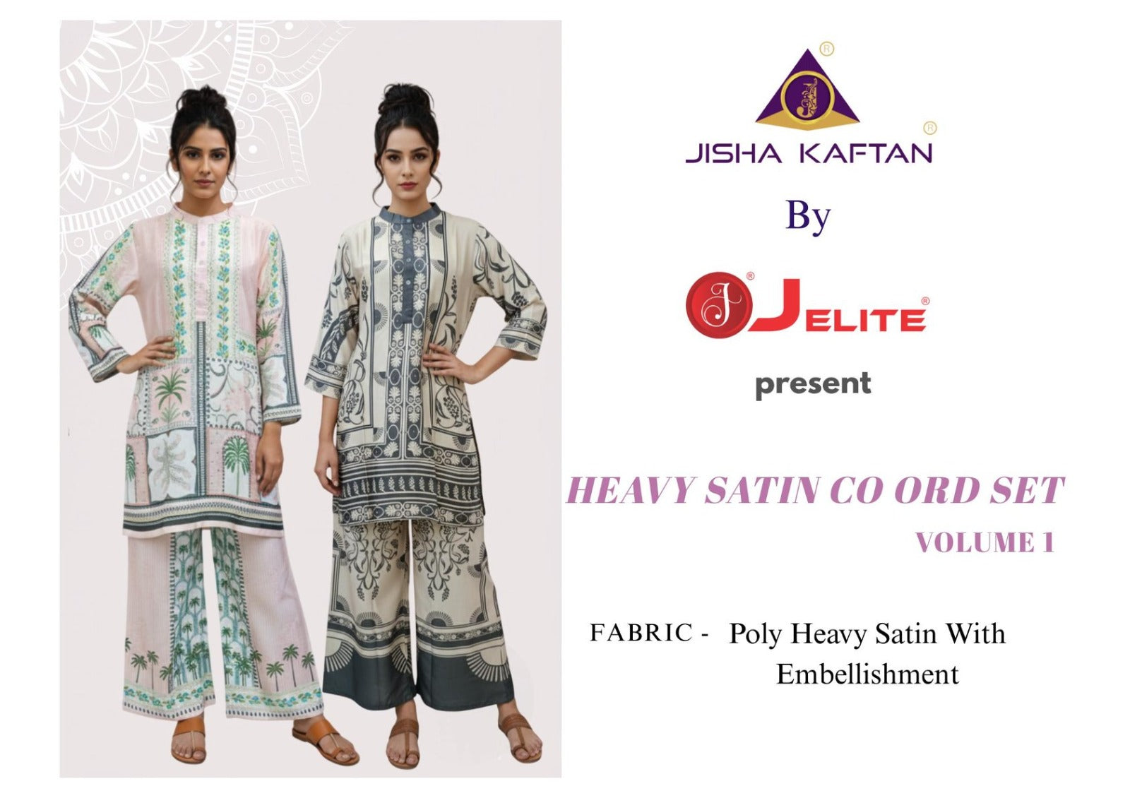 Vol 1 Jisha Satin Co Ord Set Manufacturer