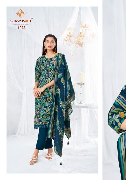 Vol 1 Katrina Suryajyoti Modal Readymade Pant Style Suits Exporter Ahmedabad