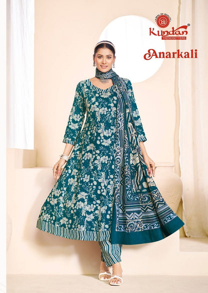 Vol 1 Kundan Cotton Readymade Anarkali Suits Exporter