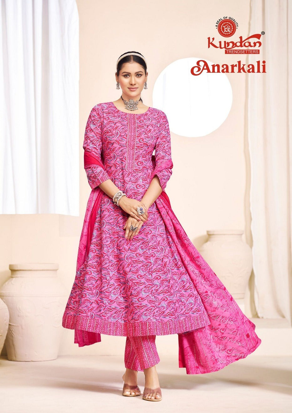 Vol 1 Kundan Cotton Readymade Anarkali Suits Exporter