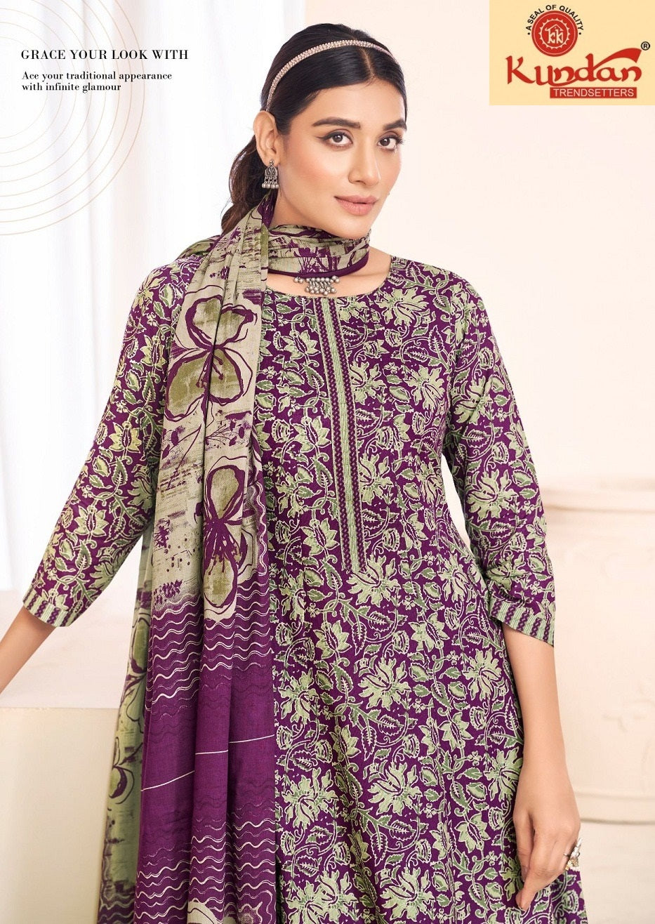 Vol 1 Kundan Cotton Readymade Anarkali Suits Exporter