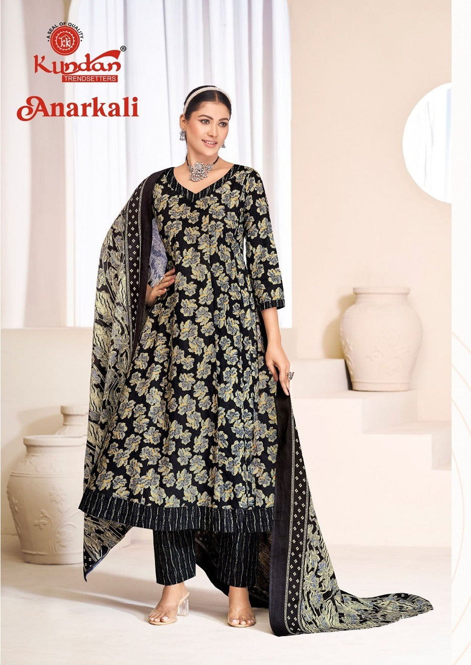 Vol 1 Kundan Cotton Readymade Anarkali Suits Exporter