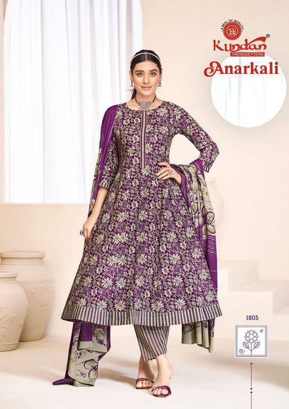 Vol 1 Kundan Cotton Readymade Anarkali Suits Exporter