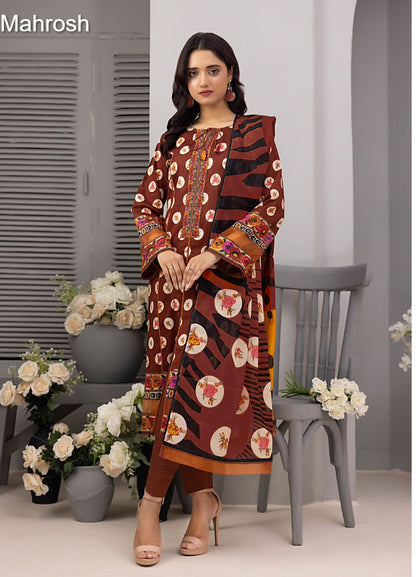 Vol 1 Luxury Heavy Lawn Collection Mahrosh Cotton Karachi Salwar Suits Wholesale Price