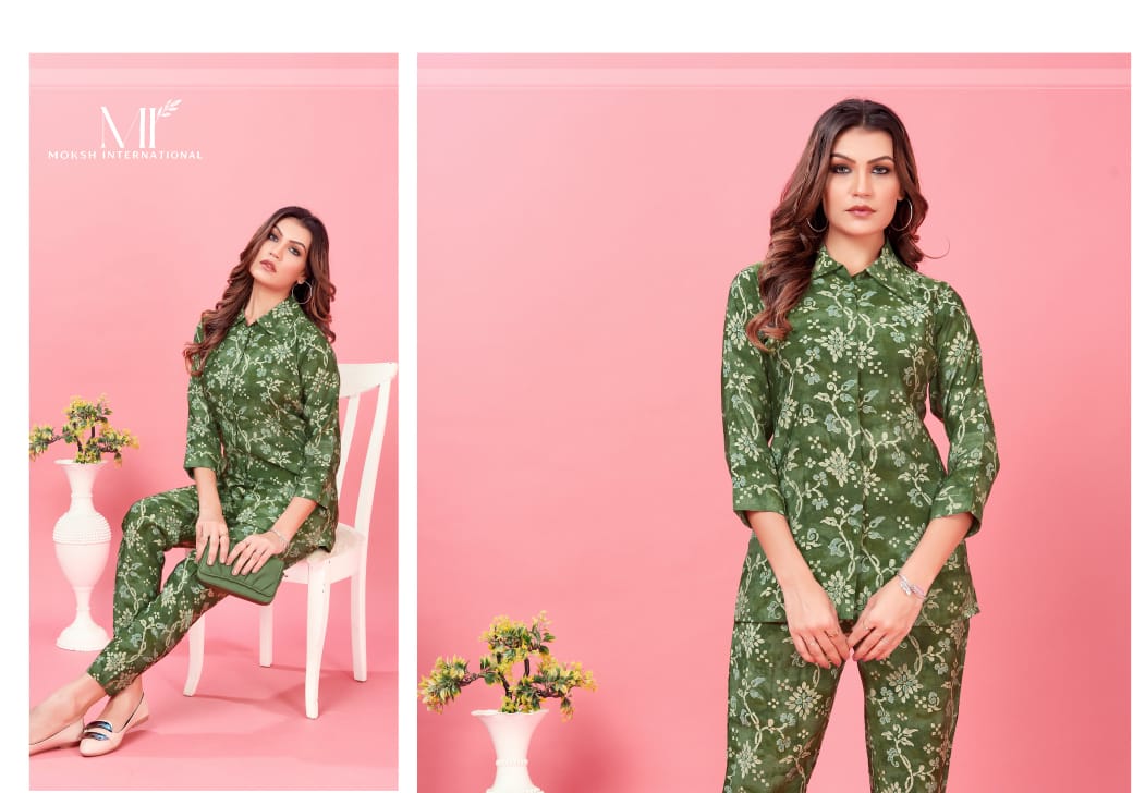 Vol 1 Moksh Rayon Co Ord Set Supplier India