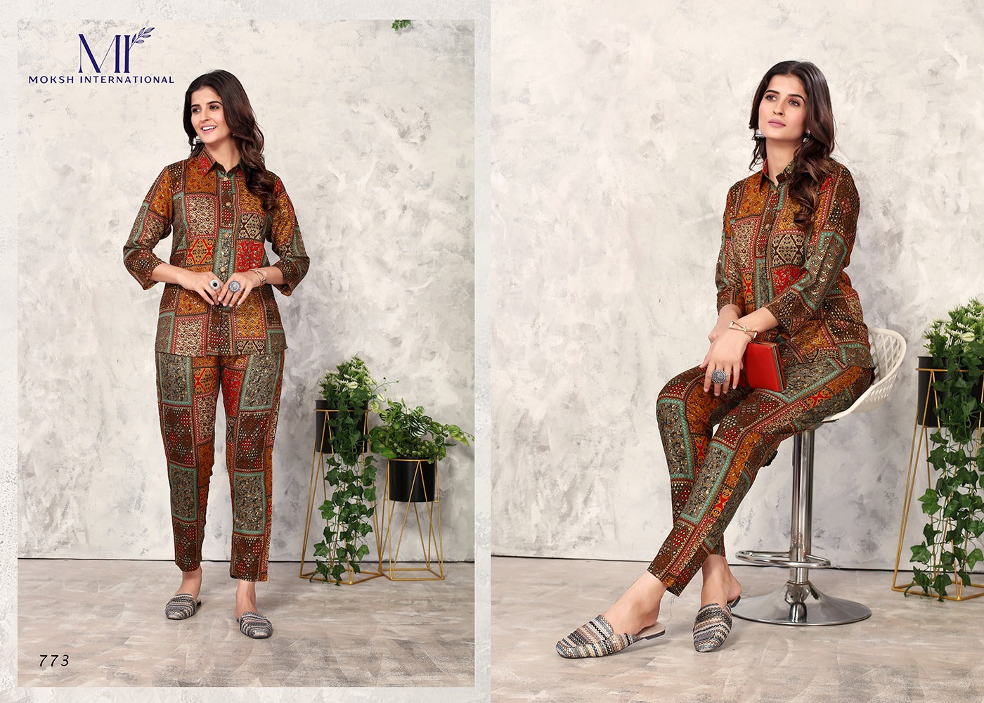 Vol 1 Moksh Rayon Co Ord Set Supplier India