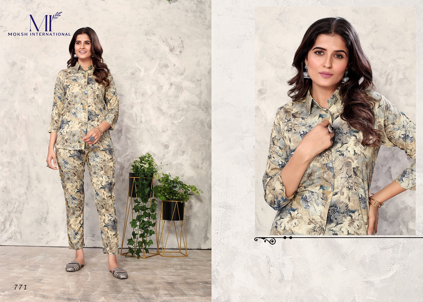 Vol 1 Moksh Rayon Co Ord Set Supplier India