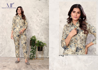 Vol 1 Moksh Rayon Co Ord Set Supplier India