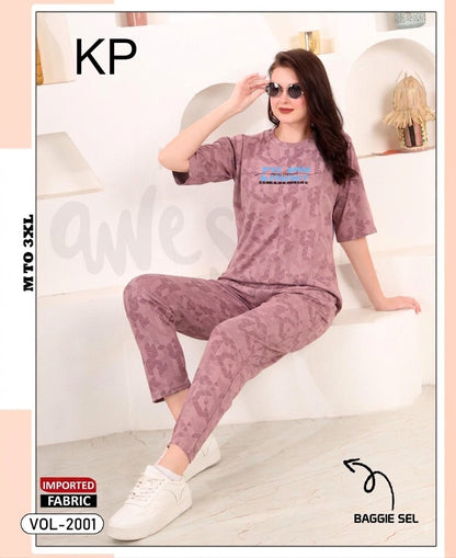 Vol 2001 Baggie Sel Kp Imported Co Ord Set Wholesaler Gujarat