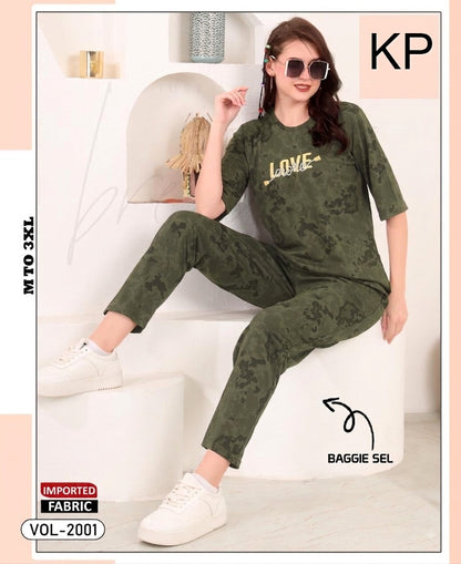 Vol 2001 Baggie Sel Kp Imported Co Ord Set Wholesaler Gujarat