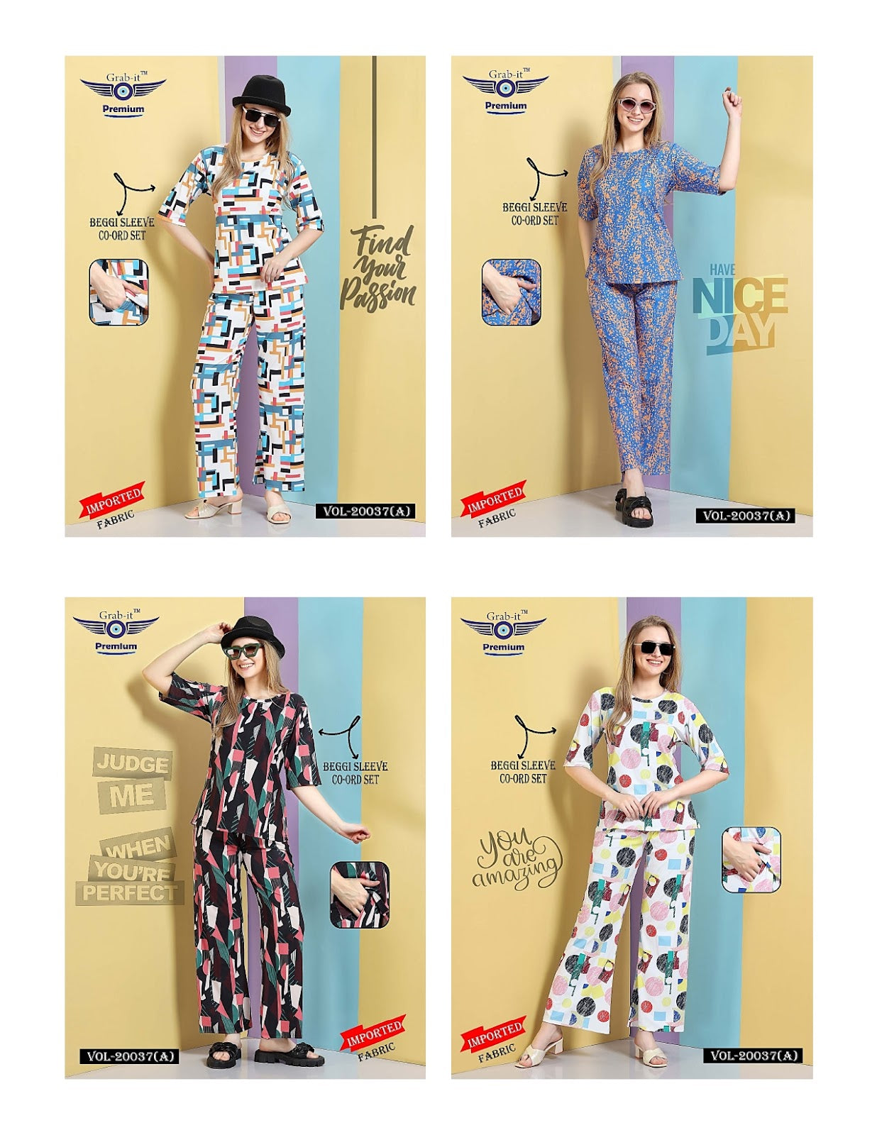 Vol 20037 A Grab It Imported Co Ord Set Exporter